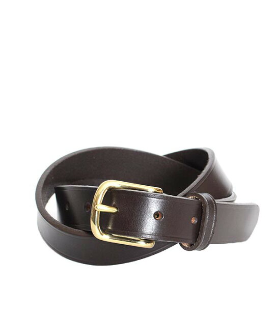 Bridle Leather Belt 2301: Dark Brown Bridle Leather Belt 2301: Dark Brown