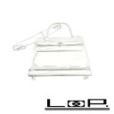 ■新同■磨き済■ エルメス ケリー バッグ ピルケース ブローチ ネックレス ペンダント TOP ピン シルバー SV 925 【125904】 【中古】