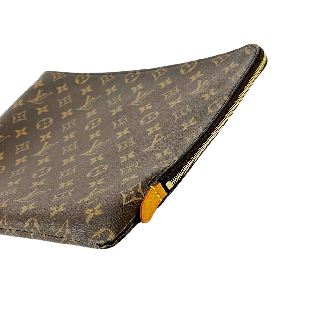 ルイヴィトン ■美品■ エテュイ ヴォワヤージュ クラッチ セカンド バッグ MM モノグラム ブラウン M44499 箱 【536304】11 【中古】
