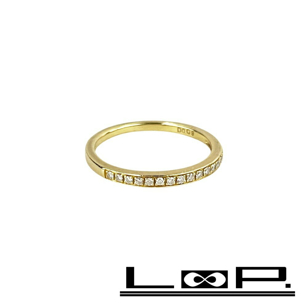 Rakuten - ポンテヴェキオ ■美品■ リング 指輪 アクセサリー ダイヤ D0.09 K18 YG750 イエローゴールド 1.90g #11.5 【590306】13 【中古】