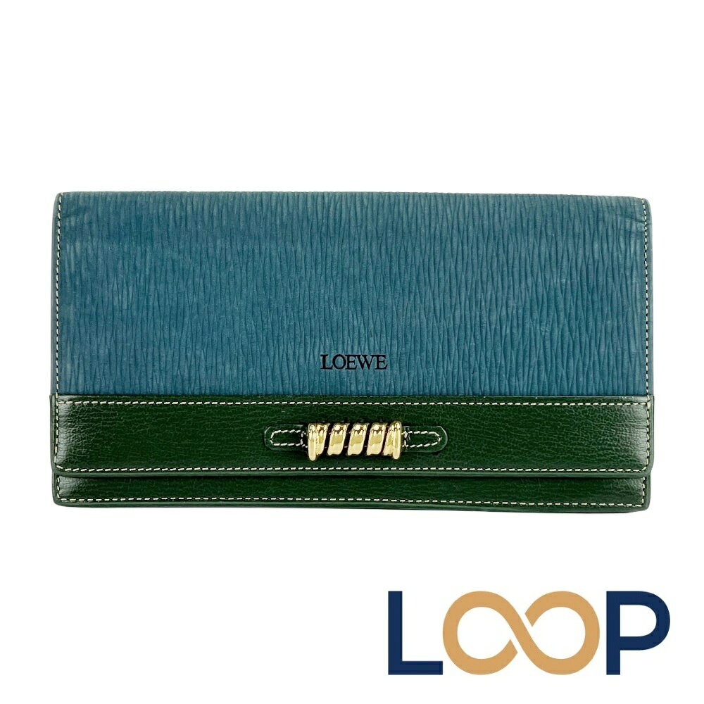 楽天市場】ロエベ 長財布 ブルー（レディース財布｜財布・ケース