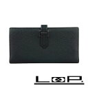 緊急値下げ ■新同■ エルメス ベアンスフレ モノクローム ソーブラック 長財布 エプソン ブラック U刻 箱 【317712】3 【中古】