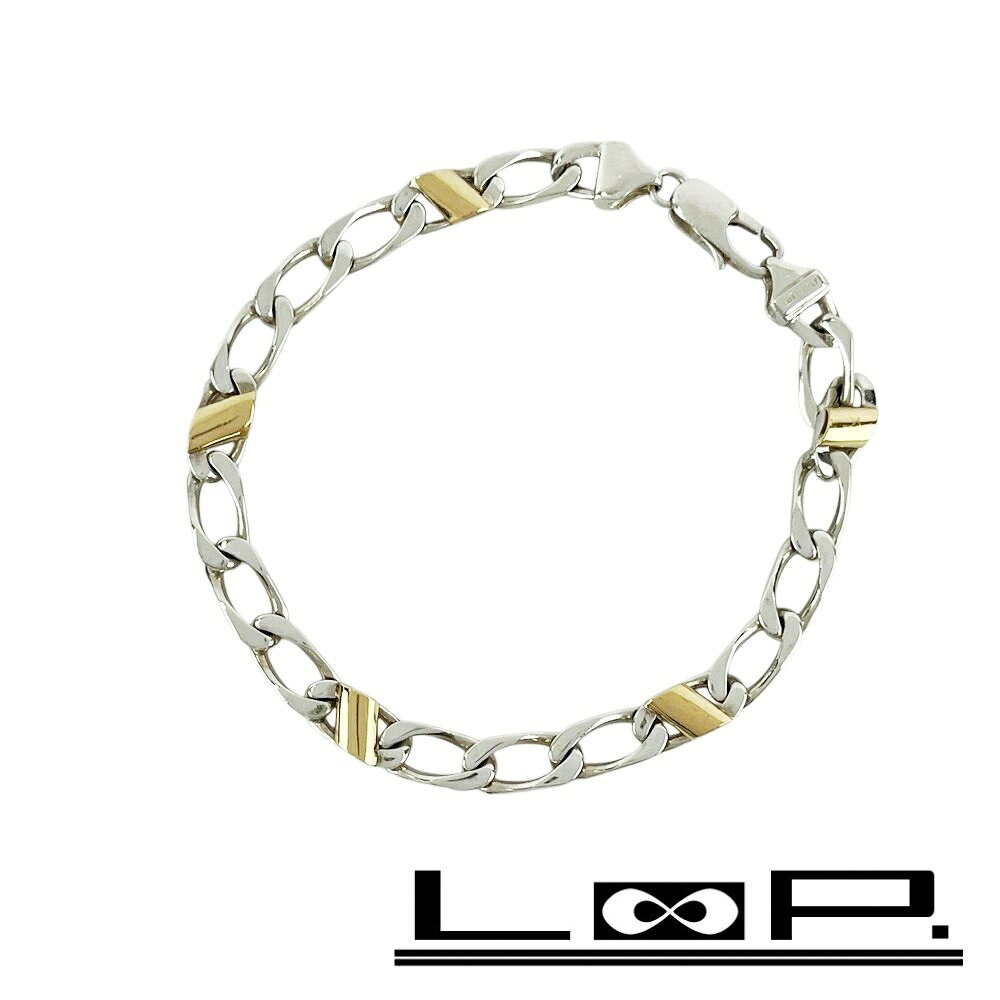 ○SALE☆【ティファニー】フック サークル コンビ バングル 2467