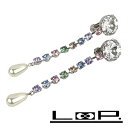 ◆SALE◆ ■新同■ ミュウミュウ クリスタル パール イヤリング ラインストーン 【121616】 【中古】