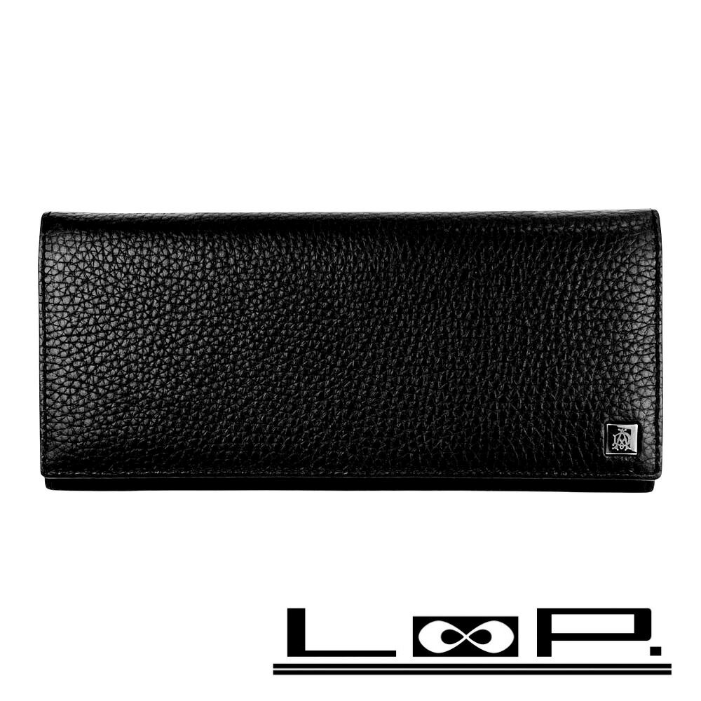 A, E, H, I, L, V, Y - ダンヒル ■未使用■ 長財布 ウォレット レザー ブラック 箱 【574917】13 【中古】