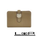 SALE!!!!■未使用■ エルメス ドゴン カードケース 名刺入れ ビジネス トゴ エトゥープ Z刻 箱 【327322】3 【中古】