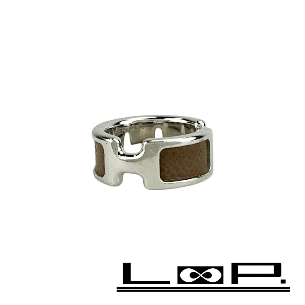 Rakuten - ◆SALE◆ エルメス ■中古■ オランプ リング 指輪 アクセサリー シルバー エトゥープ SS #S 12号 【545122】11 【中古】