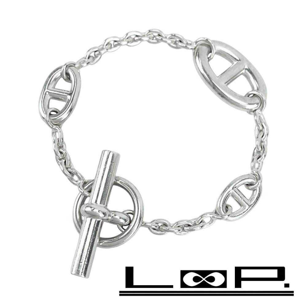 Other - エルメス ■美品■ シェーヌダンクル ブレスレット アクセサリー SV925 シルバー 【605123】13 【中古】