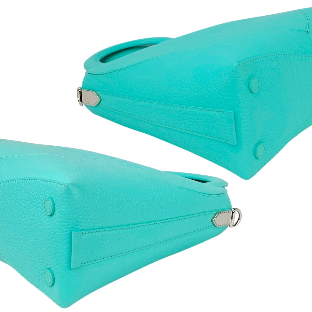 ティファニー ■新同■ リターントゥティファニー 2WAY ショルダー ハンド バッグ レザー ティファニーブルー 【35825】12 【中古】