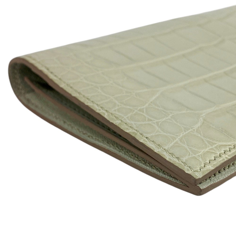 エルメス ■新同■ MC2 フレミング ロング アリゲーター ベトン W刻 箱 【408134】1 【中古】