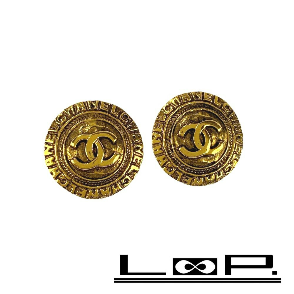 シャネル ■新同■ ココ イヤリング アクセサリー ゴールド GP 【509841】12 【中古】