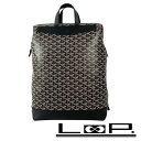 SALE!!!!■未使用■ ゴヤール シザルパン MM リュック バックパック PVC ブラック ブラウン 【286544】◇ 【中古】