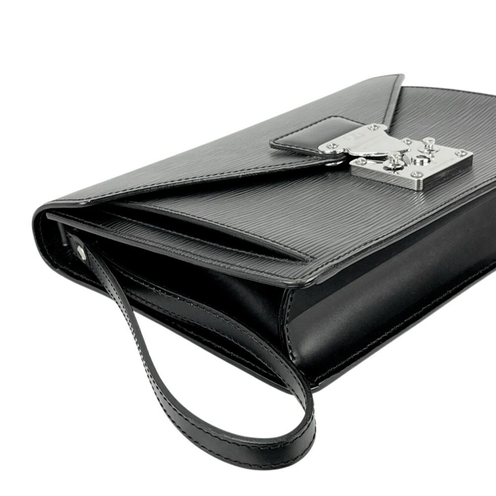 ルイヴィトン ■美品■ セリエドラゴンヌ セカンドバッグ カバン エピ SS ブラック シルバー M52762【507144】13 【中古】