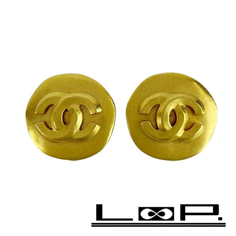 シャネル ■新同■ ココマーク イヤリング アクセサリー ゴールド GP 96P 【426650】11 【中古】