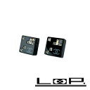 ■美品■ シャネル ココ スクエア ピアス アクセサリー ラインストーン ブラック ホワイト 05A 箱 【410352】3 【中古】