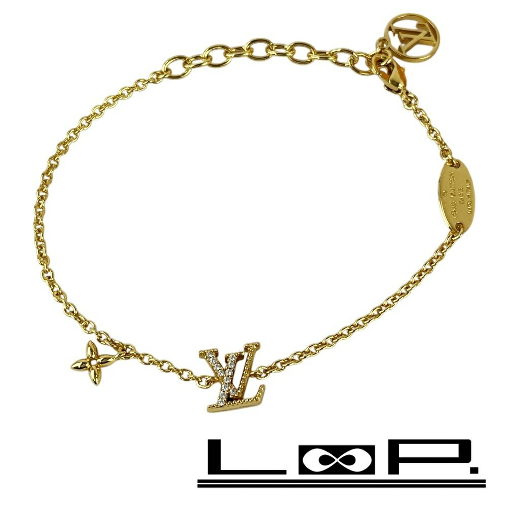 Rakuten - ルイヴィトン ■新同■ アイコニック ブレスレット アクセサリー ゴールド GP M00587 【572753】8 【中古】