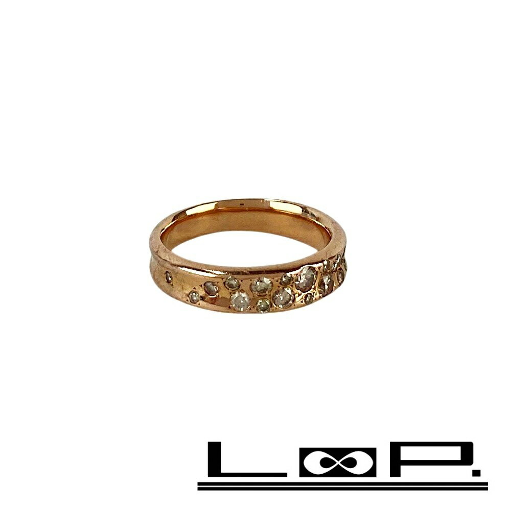 Diamond - カシケイ ■中古■ メランジェ BD リング 指輪 アクセサリー ピンクゴールド ダイヤ K18 PG D0.60ct 6.8g #15 【590153】12 【中古】