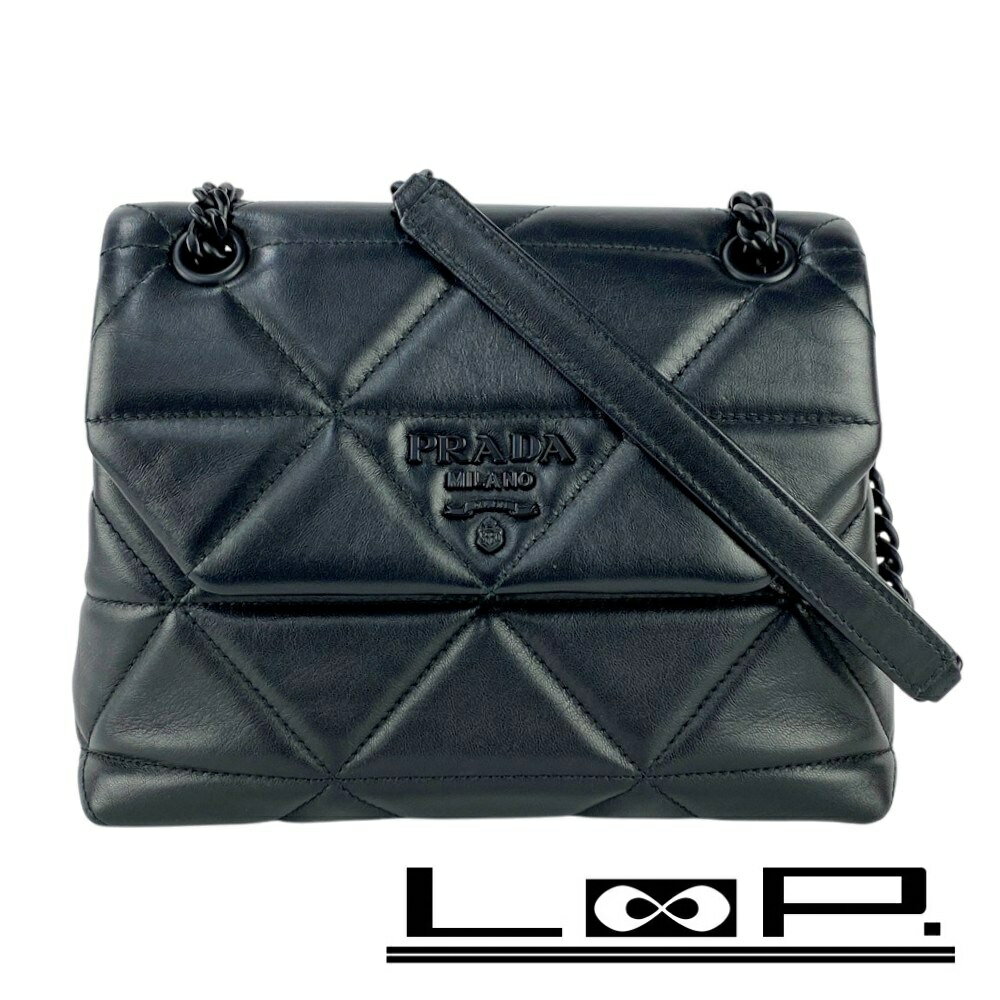 プラダ スペクトラム スモール ショルダーバッグ ブラック