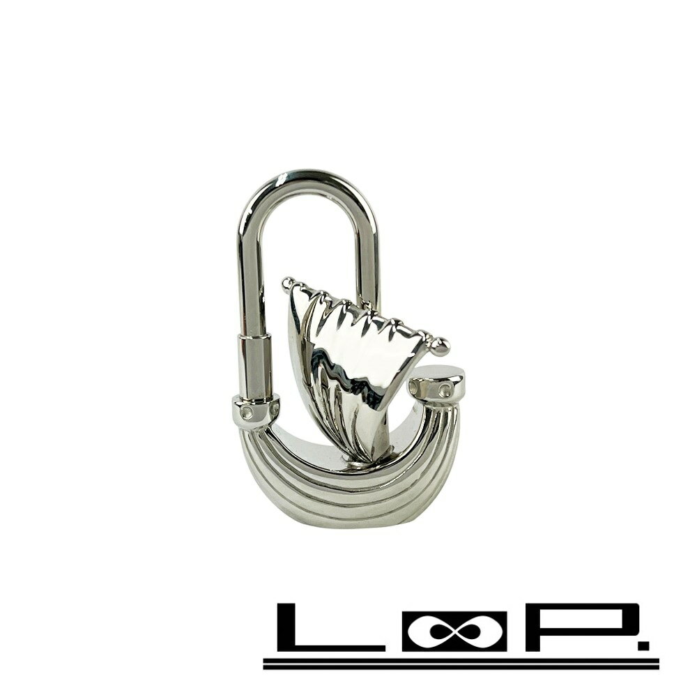 エルメス ■新同■ カデナ ヨット 船 バッグチャーム SS シルバー 箱 【551369】8 【中古】