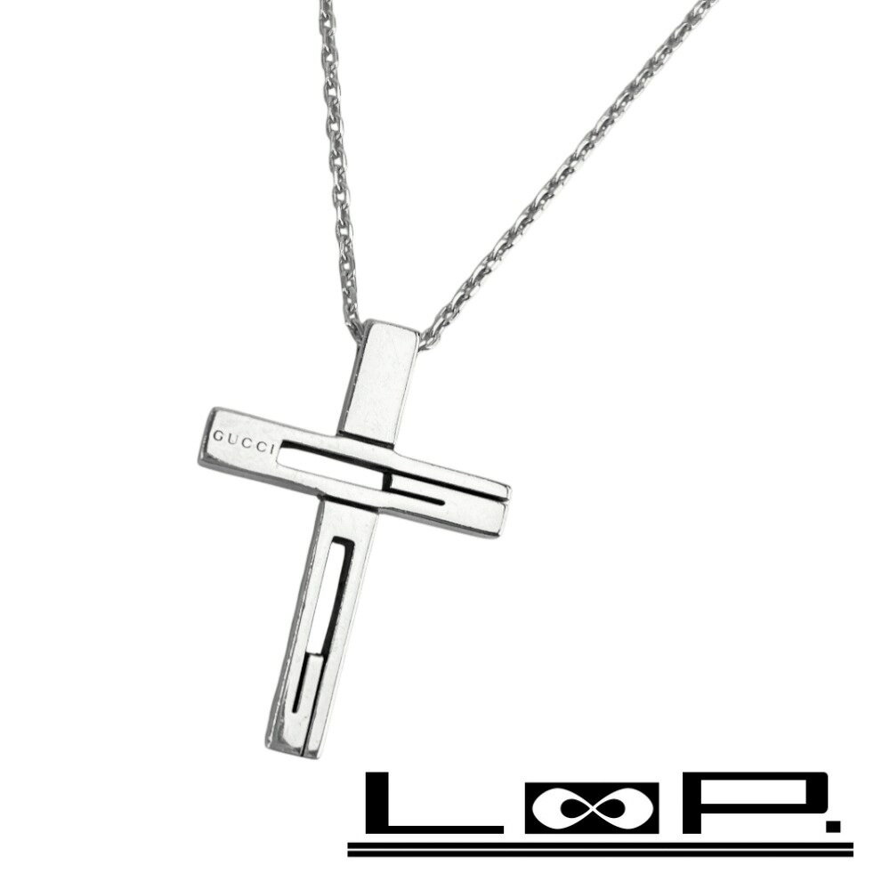 Rakuten - グッチ ■美品■ カットアウトG ネックレス アクセサリー SV925 シルバー 【526770】13 【中古】