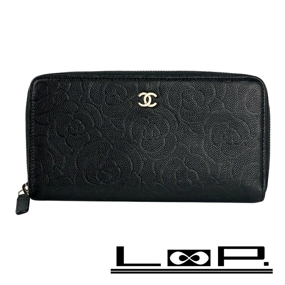 CHANEL♡カメリア型押し長財布正規品 楽天市場】CHANEL カメリア 長財布の通販