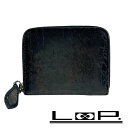■美品■ ベルルッティ カリグラフィ ラウンドジップ コインケース 小銭入れ カード 財布 ウォレット レザー グレー 【411373】3 【中古】