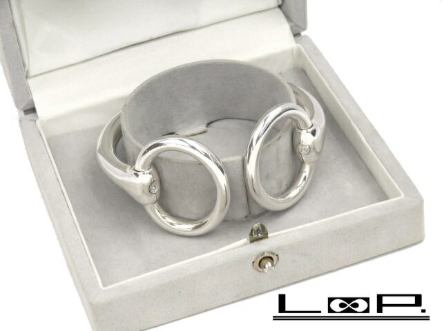 ▲限定値下げ▼ ■美品■ヴィンテージ■　エルメス ノジカ ナウシカ バングル ブレス SV 925 【12075】【中古】