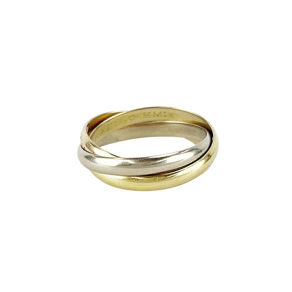 カルティエ ■中古■ トリニティ リング 指輪 アクセサリー K18 YG750 PG750 WG750 ...