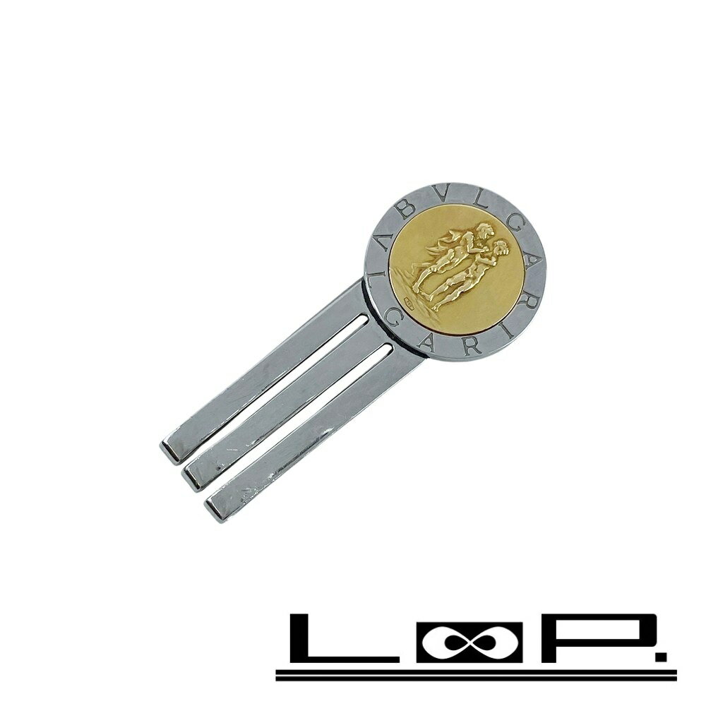 ■商品紹介■ 【ブランド】ブルガリ 【型番】- 【素材】SS/YG750 【カラー】シルバー/ゴールド 【サイズ】 TOP約横2×縦2cm/全長約横1.6～2×縦4.7cm 【付属品】なし　 【ランク】AB 【コメント】 傷やスレなど使用で...