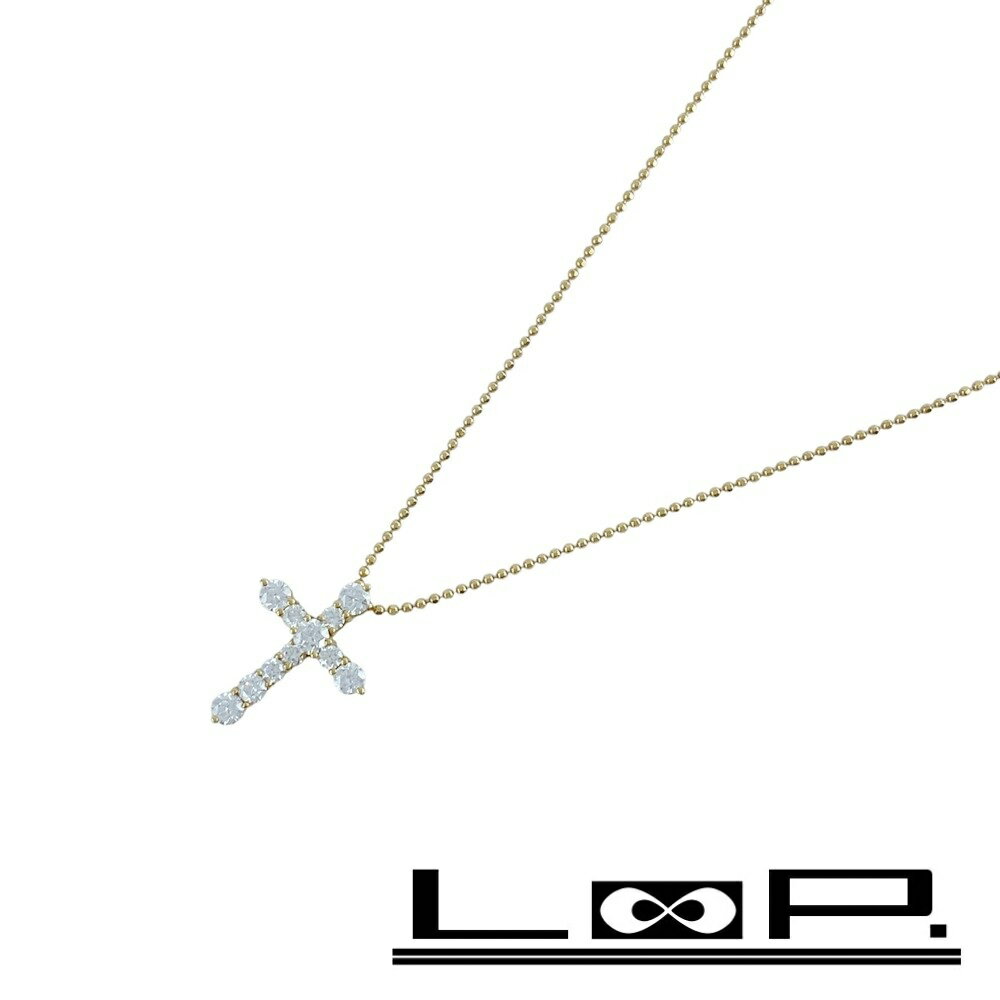 Rakuten - タサキ ■美品■ クロス ネックレス アクセサリー 十字架 ダイヤ ゴールド K18 D1.02ct 約4.1g 【562983】11 【中古】
