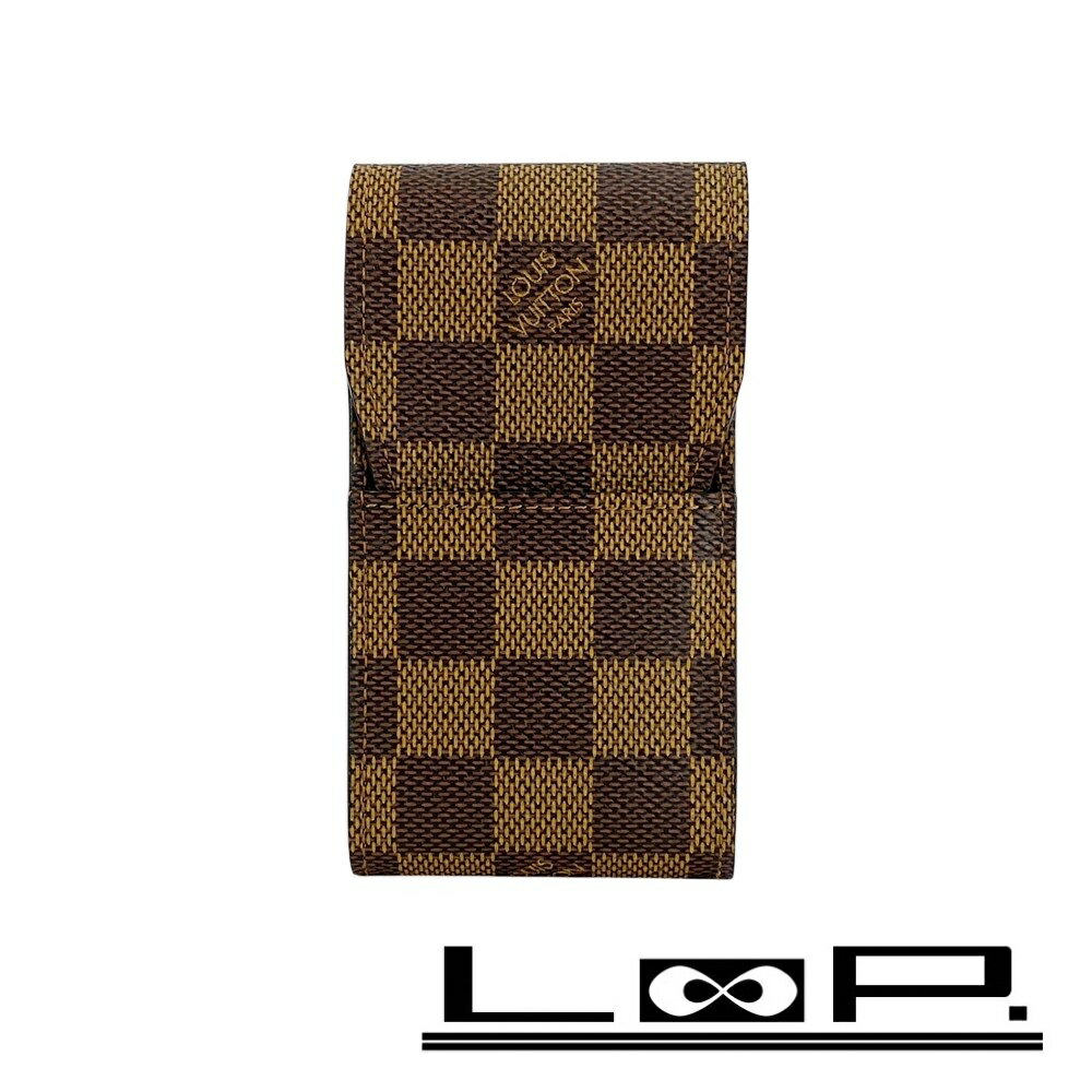 ルイヴィトン ■新同■ エテュイ シガレット ケース 煙草 タバコ ダミエ N63024 【568084】11 【中古】