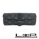 SALE!!!!■美品■ ルイヴィトン エテュイ3 モントル 時計 アクセサリー ケース ダミエ グラフィット N41137 【323287】1 【中古】