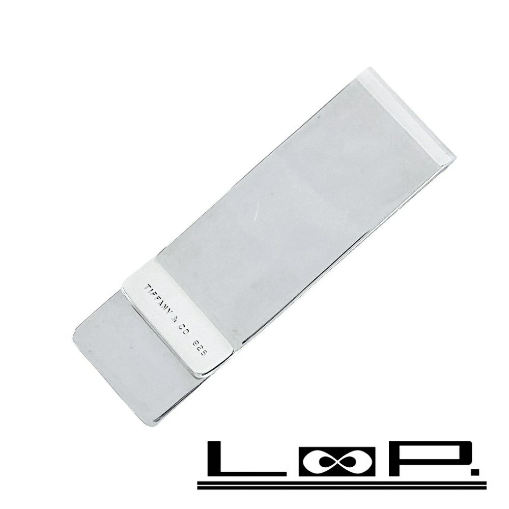 ■美品■　ティファニー マネークリップ 財布 札ばさみ ペーパークリップ SV925 シルバー 【460487】11 【中古】