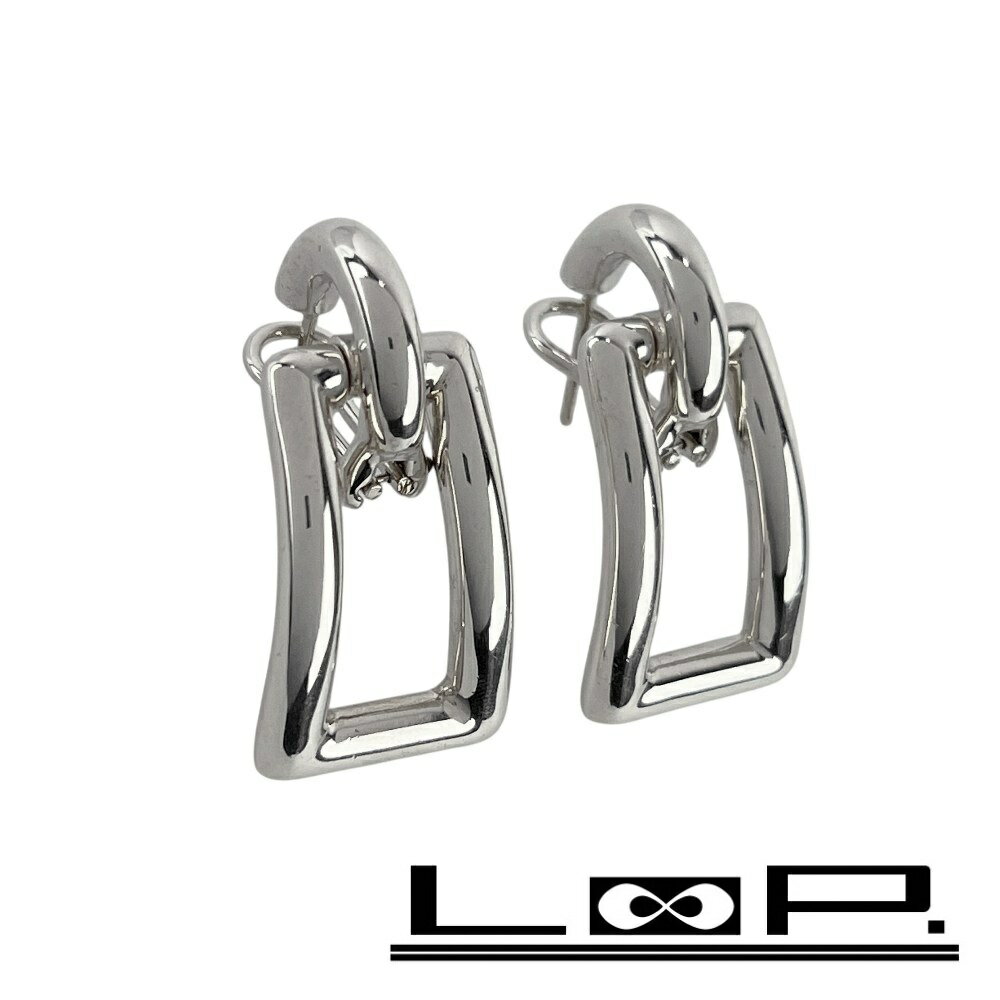 Rakuten - ティファニー ■美品■ オープンレクタングル ピアス アクセサリー SV925 シルバー 【658587】14 【中古】