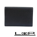 ■新同■ サンローラン カードケース 名刺入れ レザー ブラック 黒 箱 【416590】4 【中古】