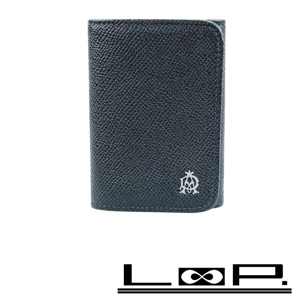 ダンヒル ■美品■ 6連 キーケース 鍵入れ カラビナ レザー シルバー金具 グレー 箱 【509391】11 【中古】