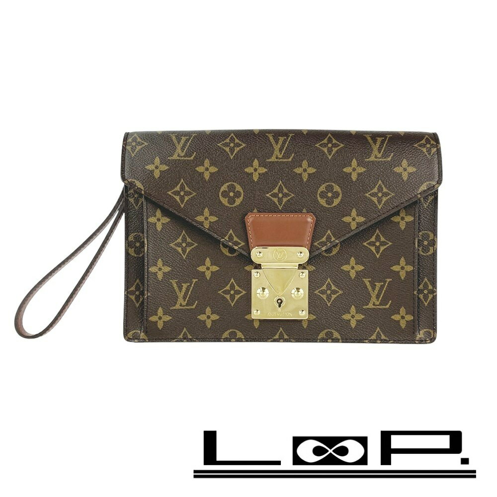 ◆SALE◆ ルイヴィトン ■新同■スペシャルオーダー■ セリエドラゴンヌ セカンドバッグ モノグラム レザー GP M50210 【524592】3 【中古】