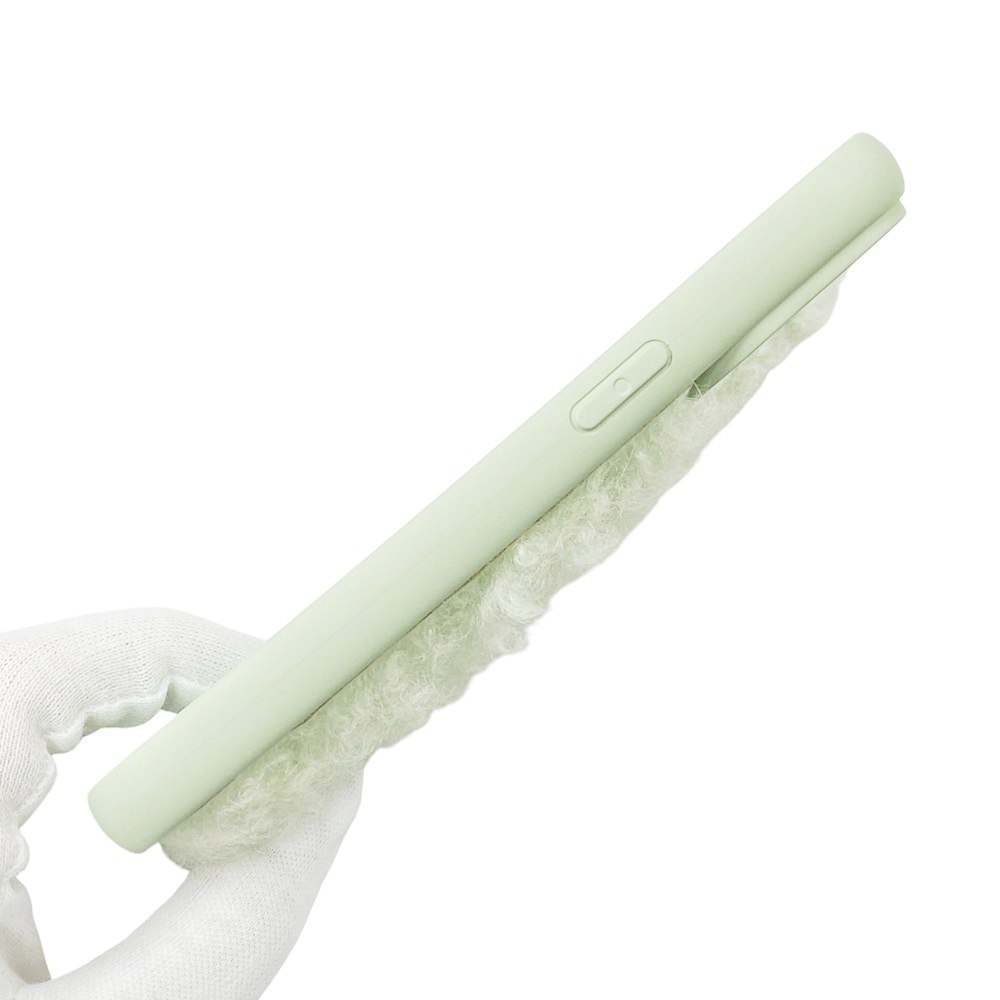 ミュウミュウ ■未使用■ スマホ iPhone 14Pro ケース シープ ファー 羊毛 グリーン 5ZH163 箱 【555695】1 【中古】