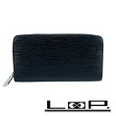 ■美品■IC■ ルイヴィトン ジッピーウォレット 長財布 財布 エピ ノワール M60072 箱 【393396】5 【中古】