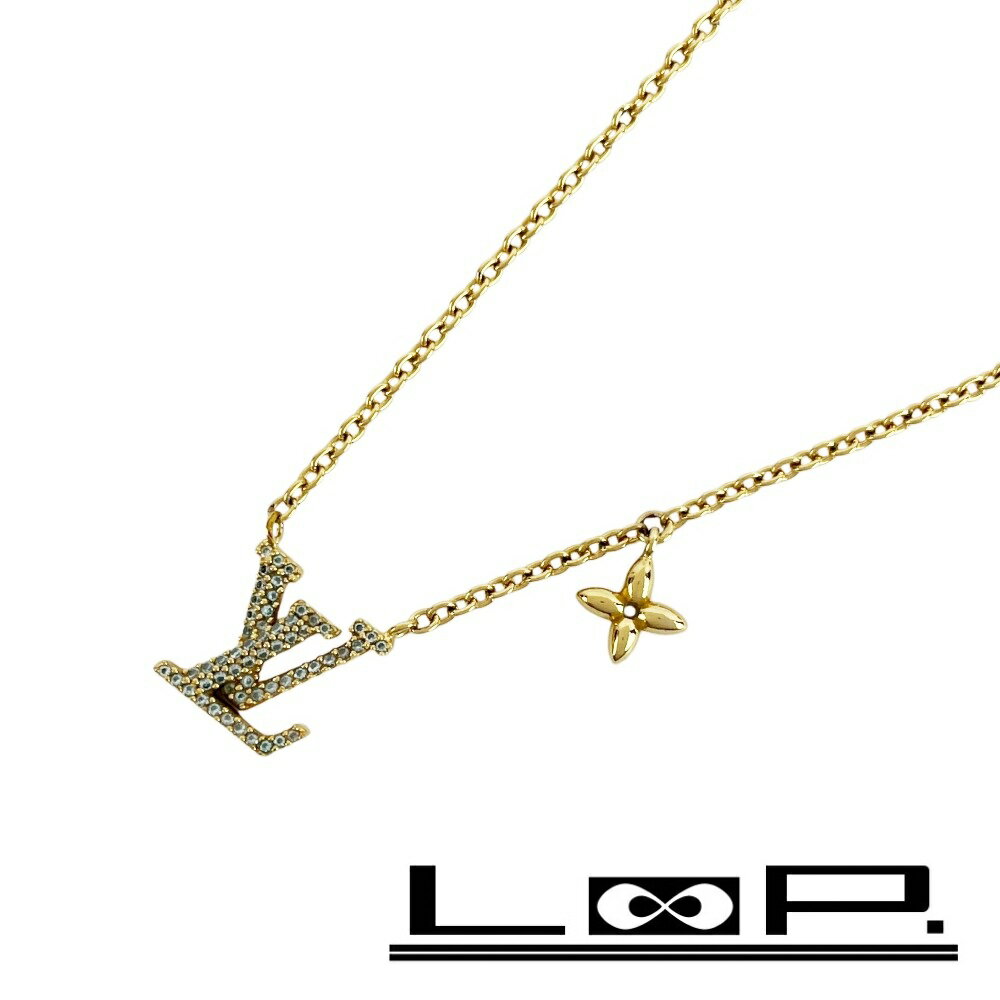 Rakuten - ルイヴィトン ■美品■ アイコニック ネックレス アクセサリー GP ゴールド M00596 箱 【621499】5 【中古】