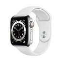 Apple Watch Series 5 GPS + Cellularモデル 44mm A Apple Watch Series 5 GPS+Cellularモデル 44mm | Apple認定商品 | アップルウォッチ シルバー ステンレススチールケースホワイトバンド付き