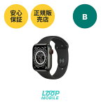 B Apple Watch Series 7 GPS+Cellularモデル 41mm | Apple認定商品 | アップルウォッチ チタニウム スペースブラック ブラックバンド付き
