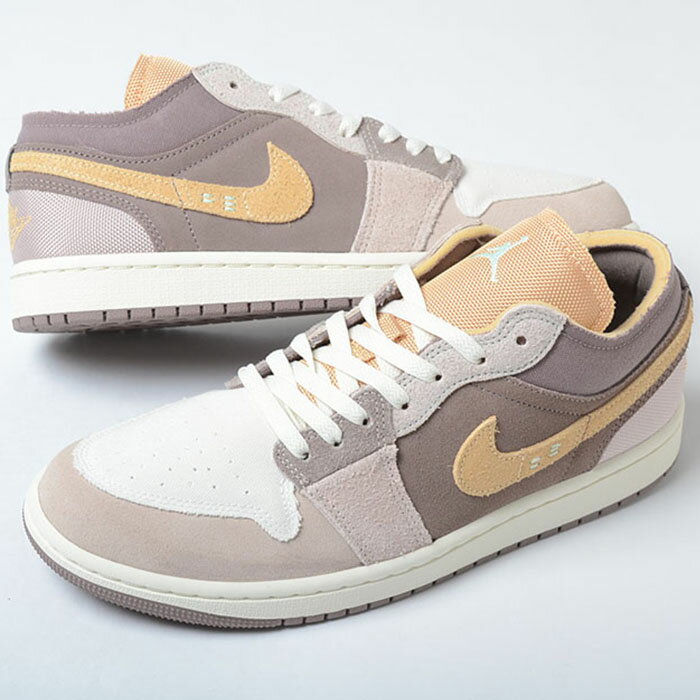 NIKE AIR JORDAN 1 LOW SE CRAFT エア ジョーダン ロー クラフト メンズ スニーカー ライトパープル dz4135-002