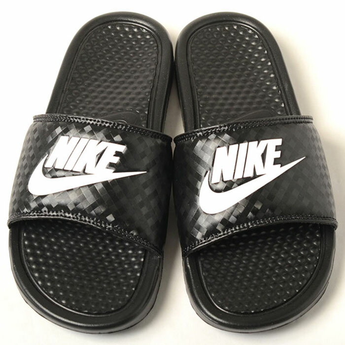 NIKE BENASSI JDI ナイキ ウィメンズ ベナッシ レディース サンダル ブラックホワ...