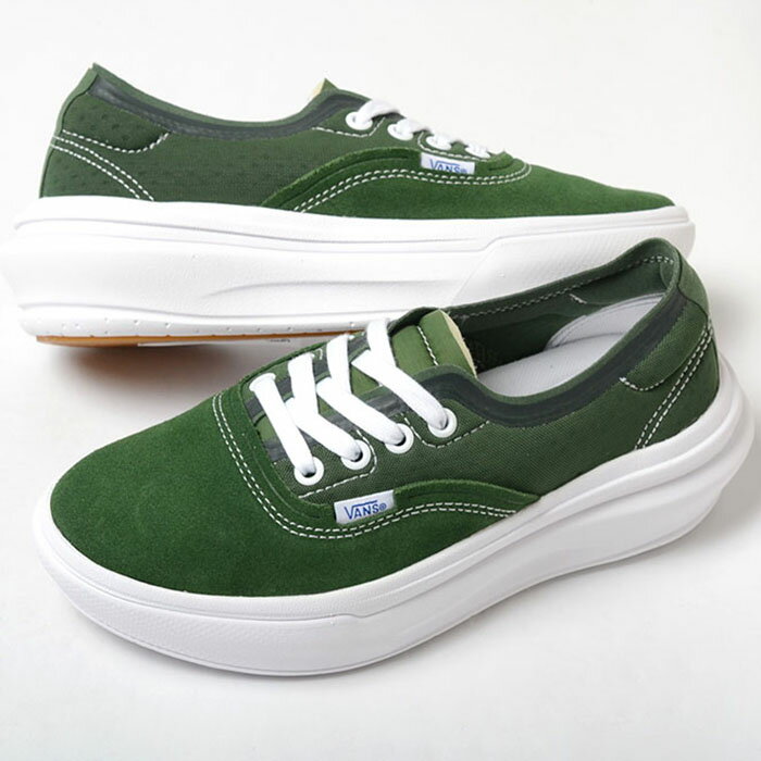 Rakuten - VANS AUTHENTIC OVER バンズ オーセンティック オーバー メンズ スニーカー スエード グリーン vn0007nvfgnm