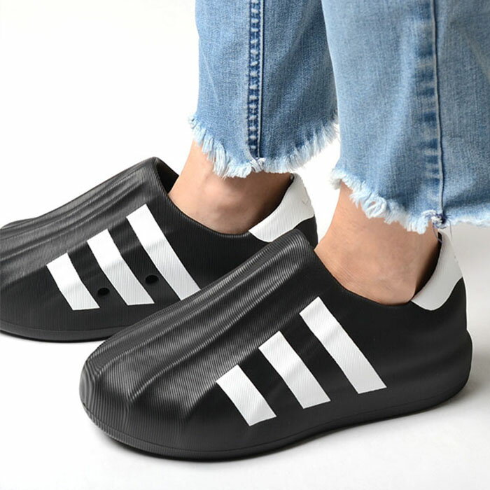 新品未使用adidasアディダスブラックレザー スリッポン