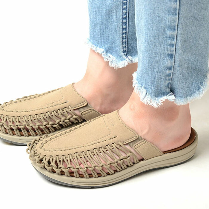 KEEN UNEEK II SLIDE W キーン ユニーク スライド レディース サンダル ベージュ 1026024