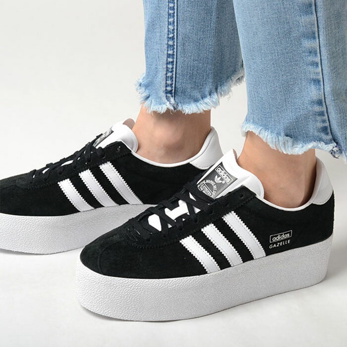 adidas GAZELLE UP W アディダス ガゼル アップ レディース スニーカー ブラック ih1290