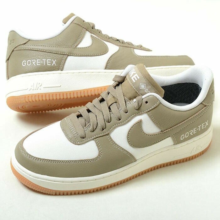 NIKE AIR FORCE 1 GTX カーキ ブラウン メンズ スニーカー fq8142-133