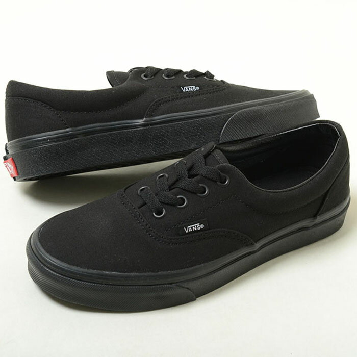 VANS ERA ヴァンズ エラ メンズ スニーカー オールシーズン キャンバス ブラック vn000qfkbkam